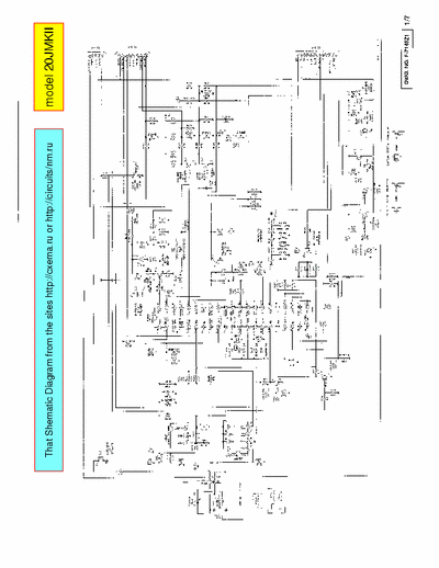 Orion 20J mkII shematic diagram orionTV 20J MKII